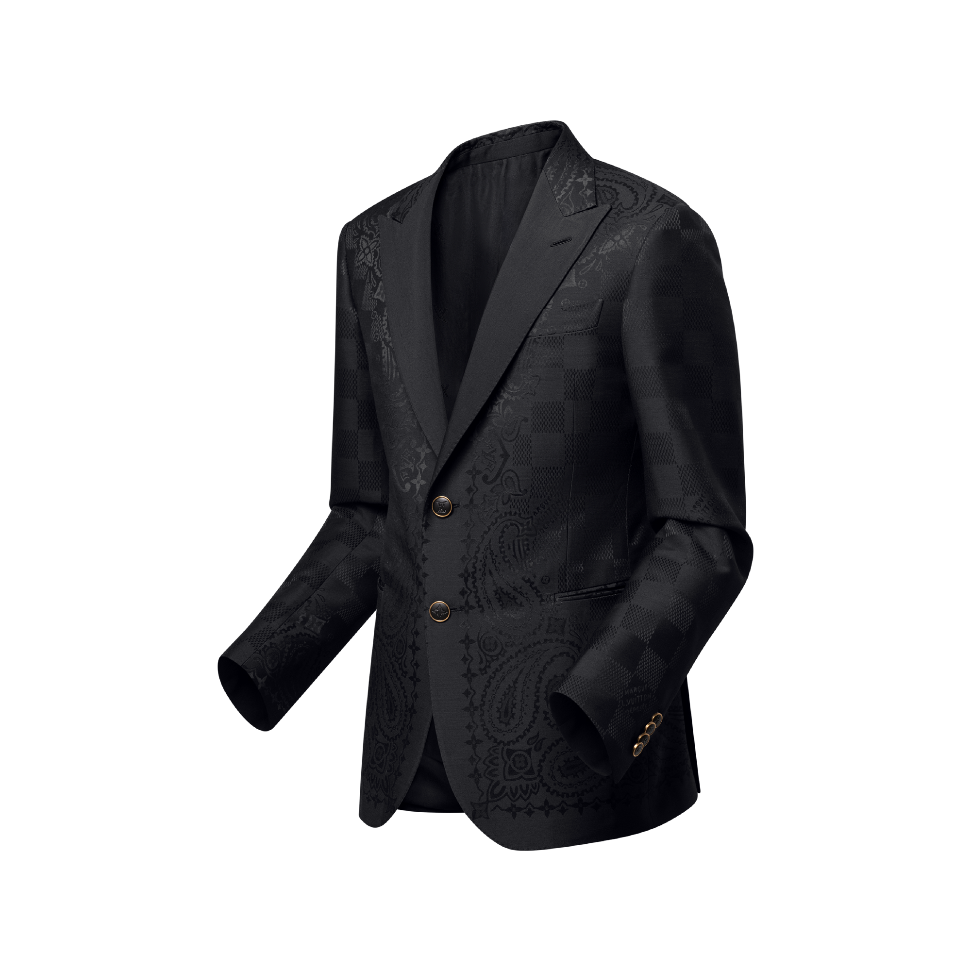 Satin Pont Neuf Single-Breasted Evening Jacket - Luxury New Formal